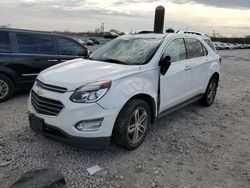 Salvage cars for sale from Copart Montgomery, AL: 2017 Chevrolet Equinox Premier