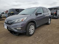 Salvage cars for sale at Brighton, CO auction: 2015 Honda CR-V EXL