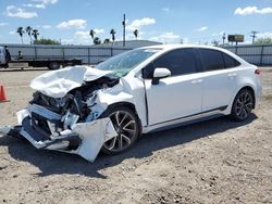 Salvage cars for sale from Copart Mercedes, TX: 2022 Toyota Corolla SE