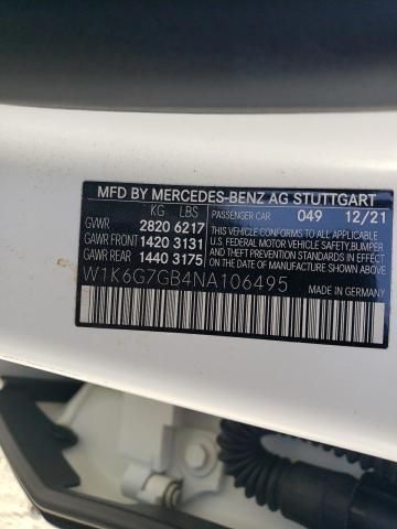 2022 Mercedes-Benz S 580 4matic