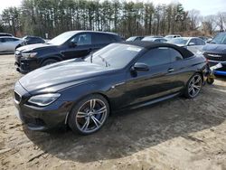 Salvage cars for sale at North Billerica, MA auction: 2016 BMW M6