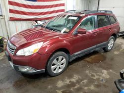 Salvage cars for sale from Copart Lyman, ME: 2011 Subaru Outback 2.5I Limited