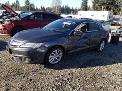Salvage cars for sale at Graham, WA auction: 2016 Acura ILX Base Watch Plus