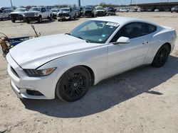 Salvage cars for sale at Temple, TX auction: 2016 Ford Mustang