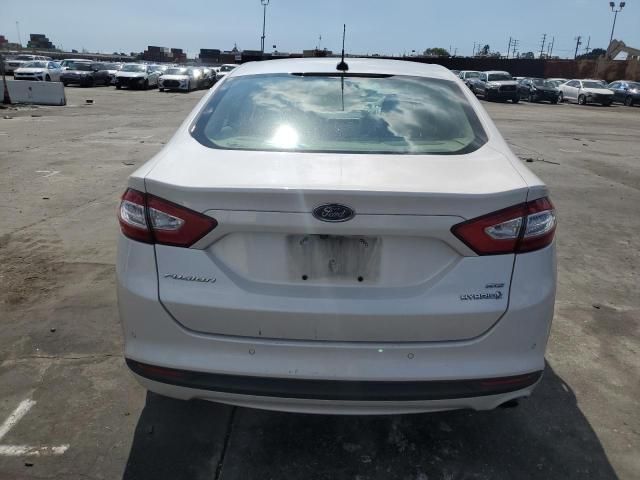 2016 Ford Fusion SE Hybrid