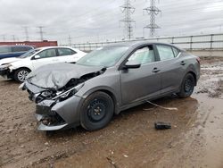 Salvage cars for sale at Elgin, IL auction: 2021 Nissan Sentra S