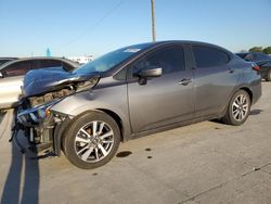 Salvage cars for sale at Grand Prairie, TX auction: 2020 Nissan Versa SV