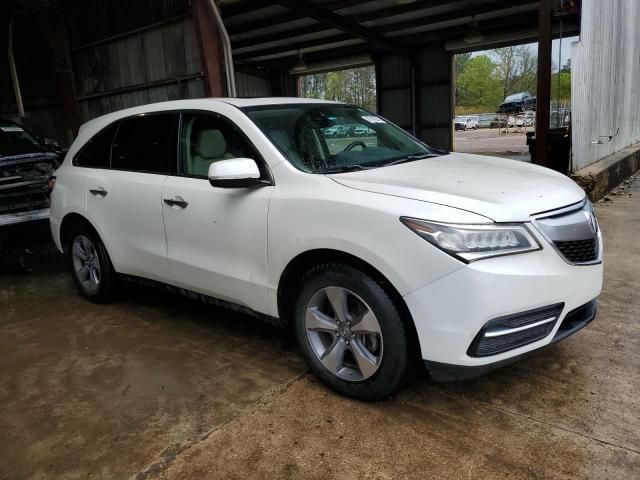 2016 Acura MDX Technology