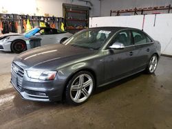 Salvage cars for sale at Candia, NH auction: 2016 Audi S4 Premium Plus