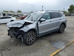 Salvage cars for sale at Sacramento, CA auction: 2021 Volkswagen Tiguan SE