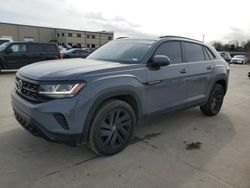 Salvage cars for sale from Copart Wilmer, TX: 2020 Volkswagen Atlas Cross Sport SE