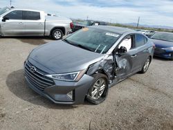 Salvage cars for sale at Tucson, AZ auction: 2020 Hyundai Elantra SEL