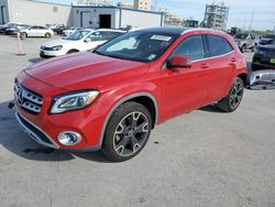 Salvage cars for sale from Copart New Orleans, LA: 2018 Mercedes-Benz GLA 250