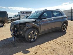 Salvage cars for sale from Copart Andrews, TX: 2022 Hyundai Venue SEL