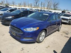 Salvage cars for sale at Bridgeton, MO auction: 2016 Ford Fusion SE