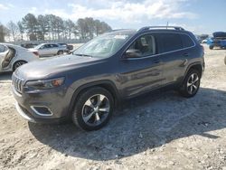 Salvage cars for sale at Loganville, GA auction: 2019 Jeep Cherokee Limited
