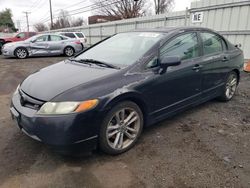 Honda Civic SI salvage cars for sale: 2008 Honda Civic SI