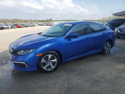 Salvage cars for sale from Copart Memphis, TN: 2021 Honda Civic LX