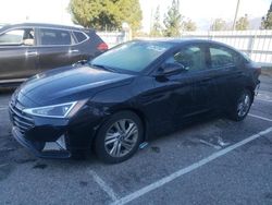 Salvage cars for sale from Copart Rancho Cucamonga, CA: 2020 Hyundai Elantra SEL