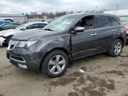 Salvage cars for sale at Pennsburg, PA auction: 2010 Acura MDX Technology