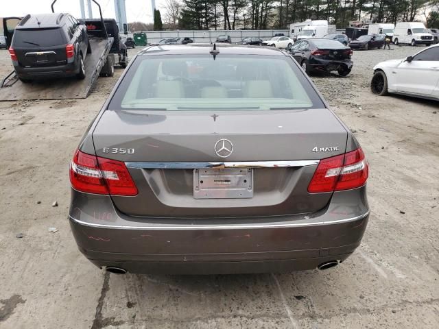 2013 Mercedes-Benz E 350 4matic