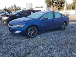 Salvage cars for sale at Graham, WA auction: 2019 Chevrolet Malibu RS