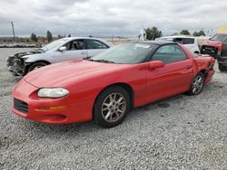 Salvage cars for sale at Mentone, CA auction: 2002 Chevrolet Camaro