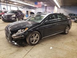 Salvage cars for sale at Wheeling, IL auction: 2018 Hyundai Sonata Sport