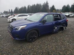 Salvage cars for sale from Copart Graham, WA: 2023 Subaru Forester Sport