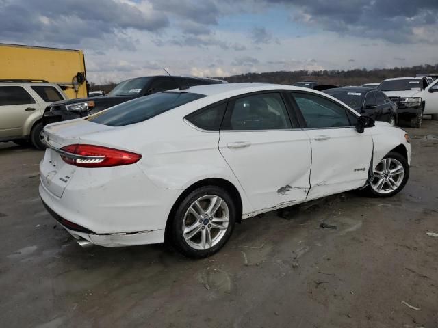 2018 Ford Fusion SE Hybrid