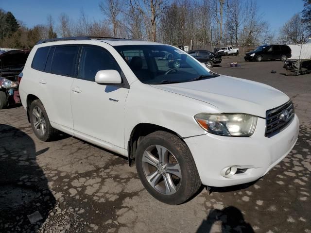 2008 Toyota Highlander Sport