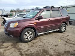 Salvage cars for sale from Copart Pennsburg, PA: 2008 Honda Pilot EXL