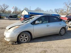 Salvage cars for sale at Wichita, KS auction: 2004 Toyota Prius