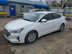 Salvage cars for sale at Wichita, KS auction: 2019 Hyundai Elantra SE