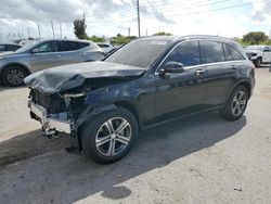 Salvage cars for sale from Copart Miami, FL: 2016 Mercedes-Benz GLC 300