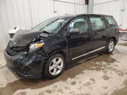 Salvage cars for sale from Copart Franklin, WI: 2018 Toyota Sienna