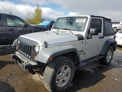 Jeep salvage cars for sale: 2007 Jeep Wrangler X