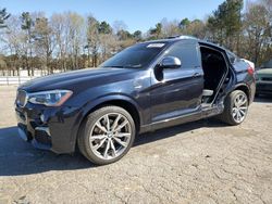 BMW X4 salvage cars for sale: 2017 BMW X4 XDRIVEM40I