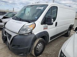 Salvage cars for sale from Copart Temple, TX: 2019 Dodge RAM Promaster 1500 1500 Standard