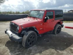 Jeep Wrangler salvage cars for sale: 2014 Jeep Wrangler Sahara