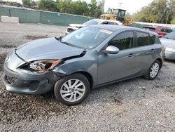 Salvage cars for sale from Copart Riverview, FL: 2013 Mazda 3 I