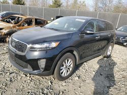 Salvage cars for sale from Copart Waldorf, MD: 2020 KIA Sorento L