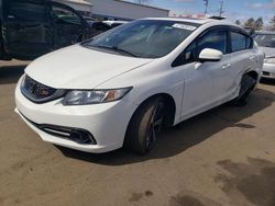 Salvage cars for sale at New Britain, CT auction: 2015 Honda Civic SI
