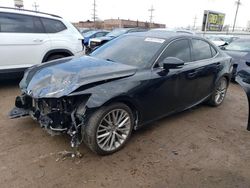 Salvage cars for sale at Chicago Heights, IL auction: 2015 Lexus IS 250