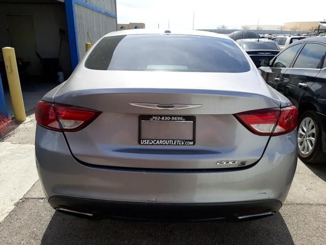 2015 Chrysler 200 S