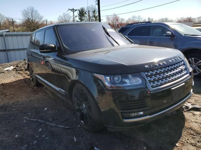 2016 Land Rover Range Rover Supercharged