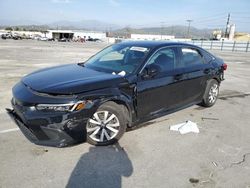 Salvage cars for sale at Sun Valley, CA auction: 2022 Honda Civic LX