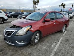 Salvage cars for sale from Copart Van Nuys, CA: 2018 Nissan Versa S