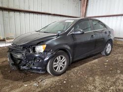 Salvage cars for sale at Houston, TX auction: 2014 Chevrolet Sonic LT