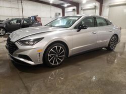 Salvage cars for sale from Copart Avon, MN: 2020 Hyundai Sonata SEL Plus